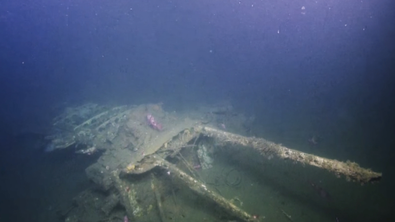 Illustration for article titled Gaze Upon The Ghostly Remains Of The Last Airborne Aircraft Carrier